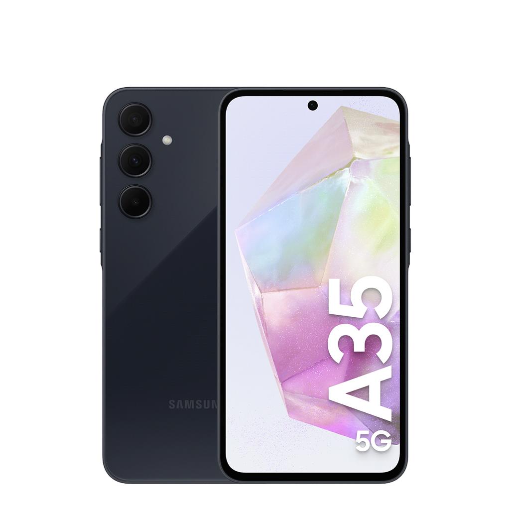 01 Galaxy A35 Black Backfront