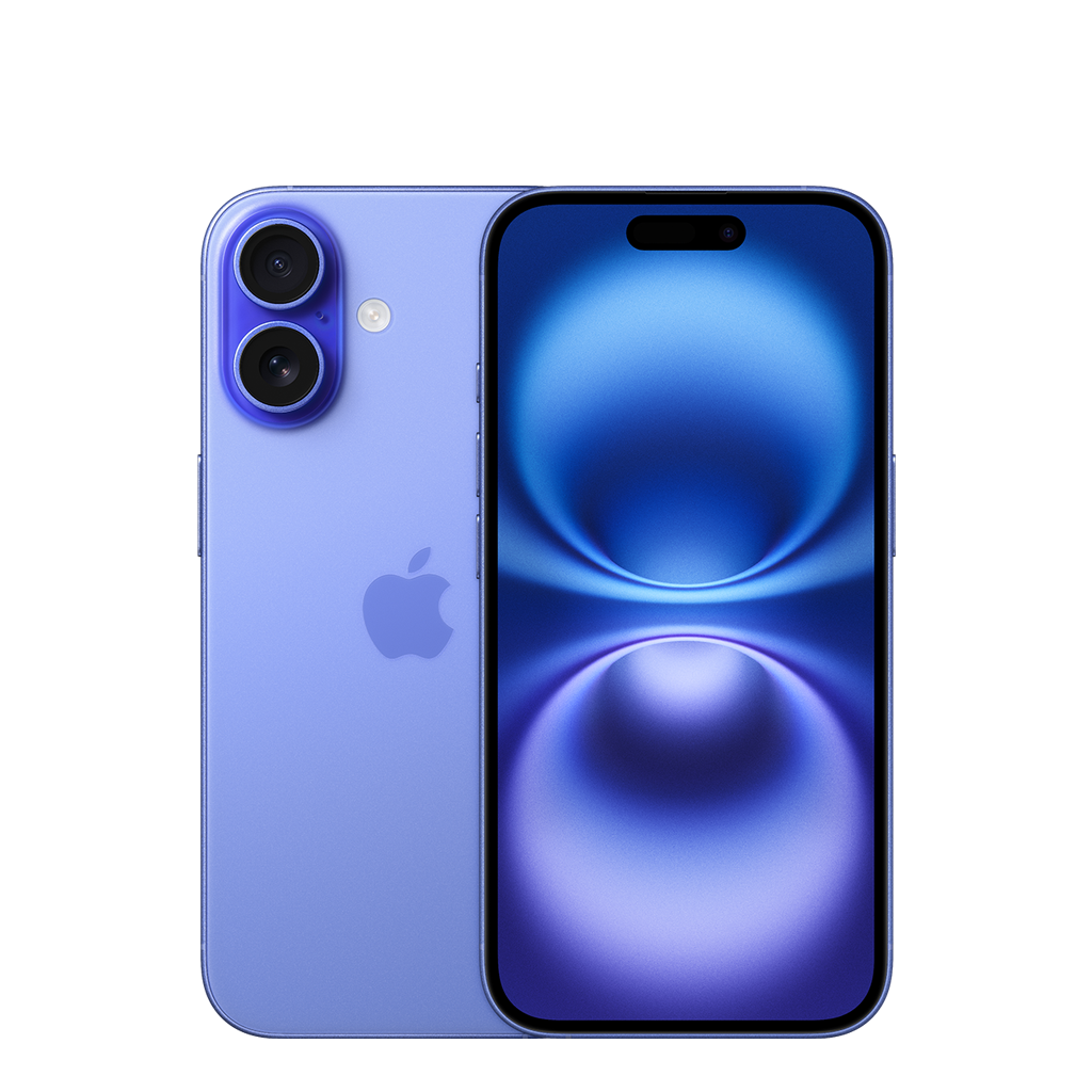 Apple iPhone 16 128GB Ultramarine med mobilabonnemang